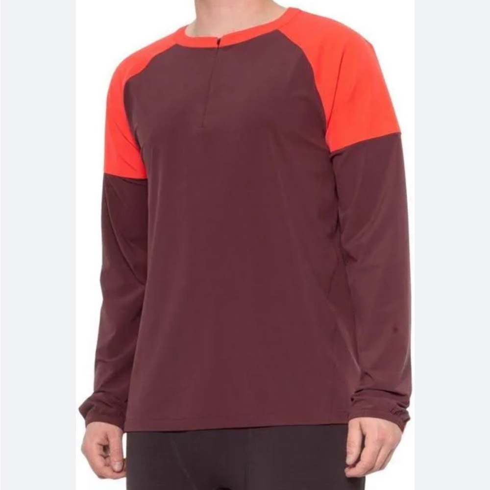 Men's Two-Tone Long Sleeve Shirt